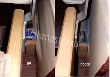 замена механизма выкатного дивана