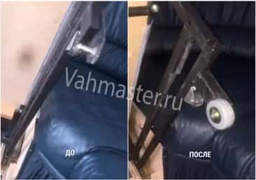 замена механизма выкатного дивана