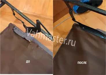 замена механизма выкатного дивана